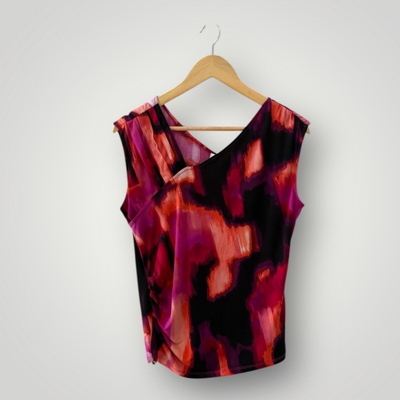 Calvin Klein Women’s Geometrical Colorful Blouse! Medium! - Picture 5 of 6